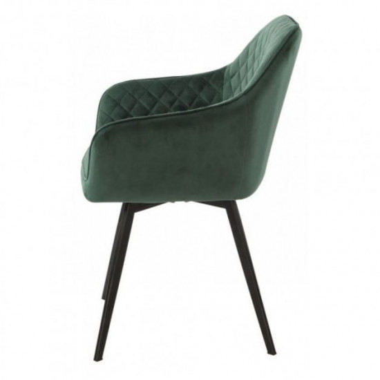 Chair Vetro R-63 (Р-63) emerald velor/corduroy 45x70x104 Chair Vetro R-63 (Р-63) emerald velor/corduroy 45x70x104