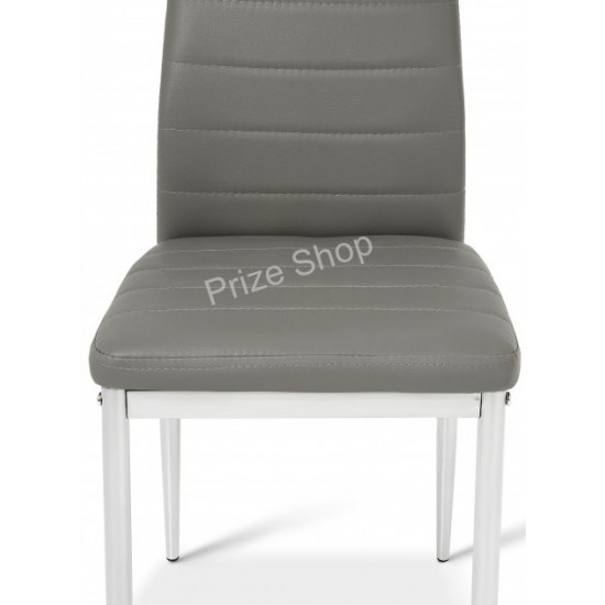 Стулья кухонные набор 4 шт Homart LCM-004G серый (9296) Стулья кухонные набор 4 шт Homart LCM-004G серый (9296)