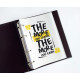 Divider Motivation-3 for notepad, planner on rings, A5, tracing paper, 1 pc., No brand Divider Motivation-3 for notepad, planner on rings, A5, tracing paper, 1 pc., No brand