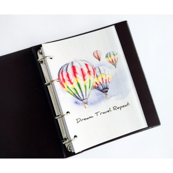 Divider Motivation-5 for notepad, planner on rings, A5, tracing paper, 1 pc., Unbranded Divider Motivation-5 for notepad, planner on rings, A5, tracing paper, 1 pc., Unbranded