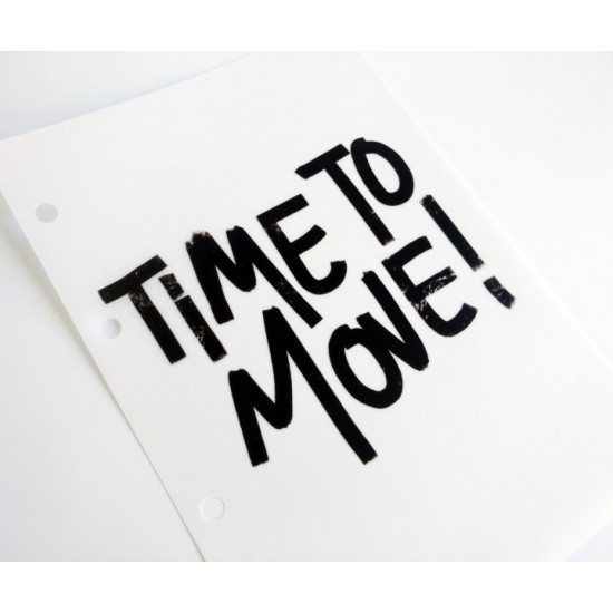 Divider Motivation-10 for notepad, planner on rings, A5, tracing paper, 1 pc., No brand Divider Motivation-10 for notepad, planner on rings, A5, tracing paper, 1 pc., No brand