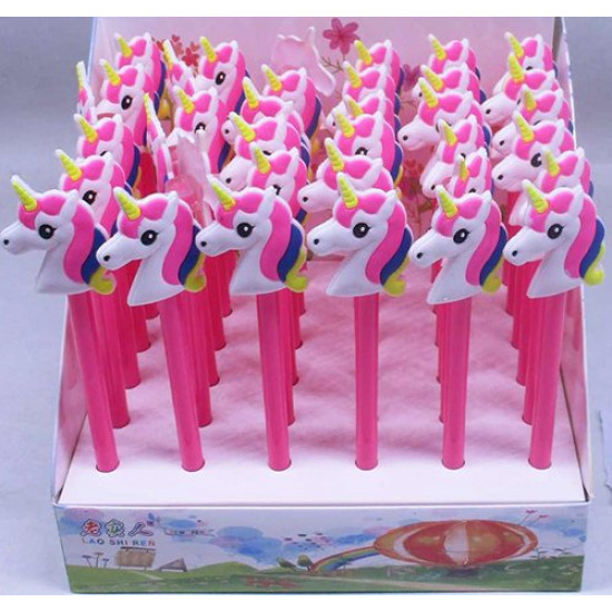 Ballpoint pen Unicorn head, 12 pcs per box. 24*36cm 329 Ballpoint pen Unicorn head, 12 pcs per box. 24*36cm 329