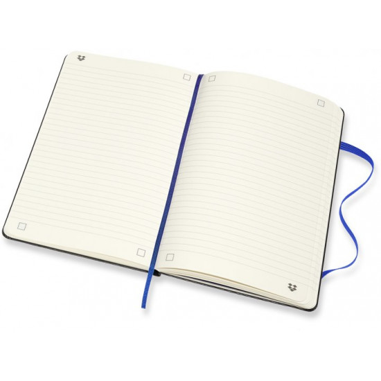Moleskine Dropbox Notebook 13 x 21 cm 240 Lined Pages Black (8053853602176) Moleskine Dropbox Notebook 13 x 21 cm 240 Lined Pages Black (8053853602176)