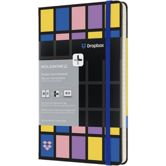 Moleskine Dropbox Notebook 13 x 21 cm 240 Lined Pages Black (8053853602176) Moleskine Dropbox Notebook 13 x 21 cm 240 Lined Pages Black (8053853602176)