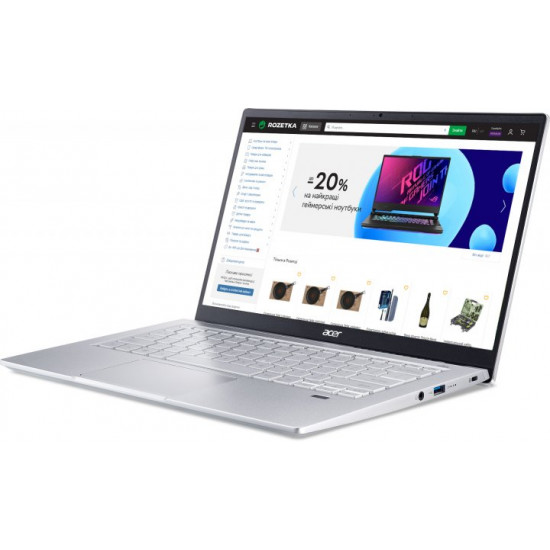 Ноутбук Acer Swift 3 SF314-511-584A (NX.ABLEU.00R) Pure Silver Ноутбук Acer Swift 3 SF314-511-584A (NX.ABLEU.00R) Pure Silver