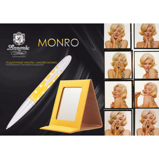 Pens in set Langres Monro 1 pc + mirror, blue LS.122036-02 Pens in set Langres Monro 1 pc + mirror, blue LS.122036-02
