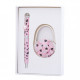 Handles in the set Langres Elegance 1 piece + hook for bag, pink LS.122029-10 Handles in the set Langres Elegance 1 piece + hook for bag, pink LS.122029-10