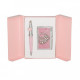 Ручки в наборе Langres Crystal Heart 1шт+визитница розовый LS.122008-10 Ручки в наборе Langres Crystal Heart 1шт+визитница розовый LS.122008-10