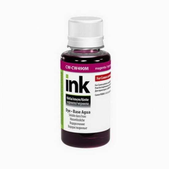 CW ink Canon PIXMA G1400/G2400/G3400 (Magenta) (CW-CW490M01) 100ml