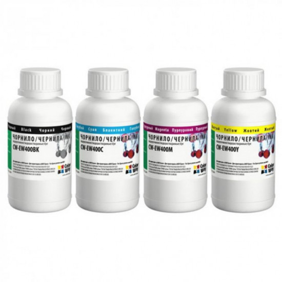 Ink set CW EPSON T26/C91 BK/C/M/Y (CW-EW400SET02) 4*200g Ink set CW EPSON T26/C91 BK/C/M/Y (CW-EW400SET02) 4*200g