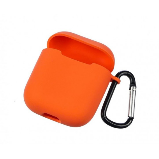Case for Airpods 1/2 With Lock Orange Case for Airpods 1/2 With Lock Orange
