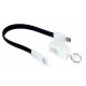 Cable ExtraDigital Micro USB to USB keychain 0.18 m Black (KBU1786) Cable ExtraDigital Micro USB to USB keychain 0.18 m Black (KBU1786)