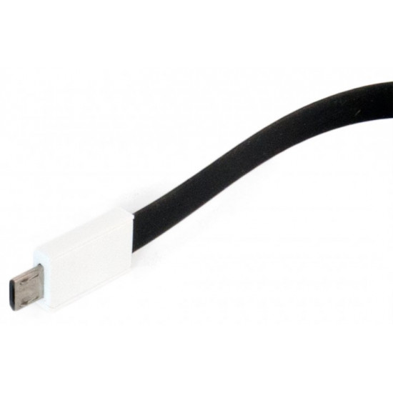Cable ExtraDigital Micro USB to USB keychain 0.18 m Black (KBU1786) Cable ExtraDigital Micro USB to USB keychain 0.18 m Black (KBU1786)