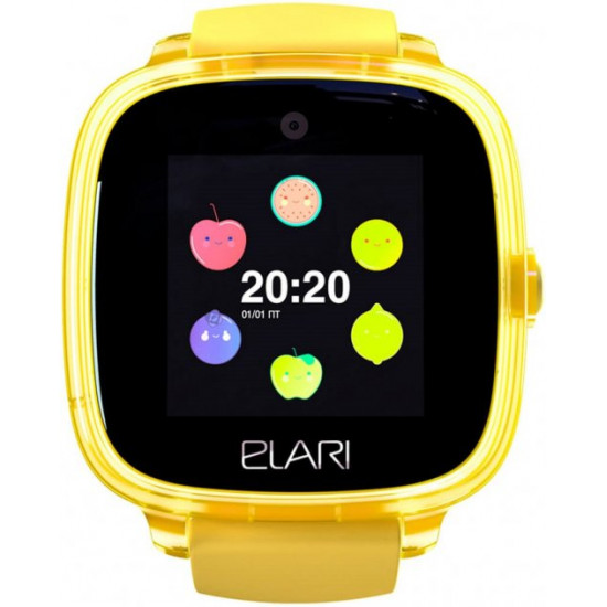 Дитячий смарт-годинник з GPS-трекером Elari KidPhone Fresh Yellow (KP-F/Yellow) Дитячий смарт-годинник з GPS-трекером Elari KidPhone Fresh Yellow (KP-F/Yellow)