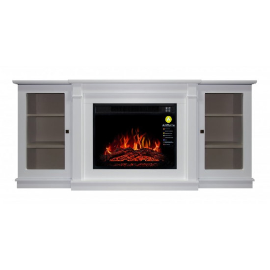 Электрокамин с порталом ArtiFlame VERMONT AF23S БЕЛЫЙ БЬЯНКО (со звуком) Электрокамин с порталом ArtiFlame VERMONT AF23S БЕЛЫЙ БЬЯНКО (со звуком)