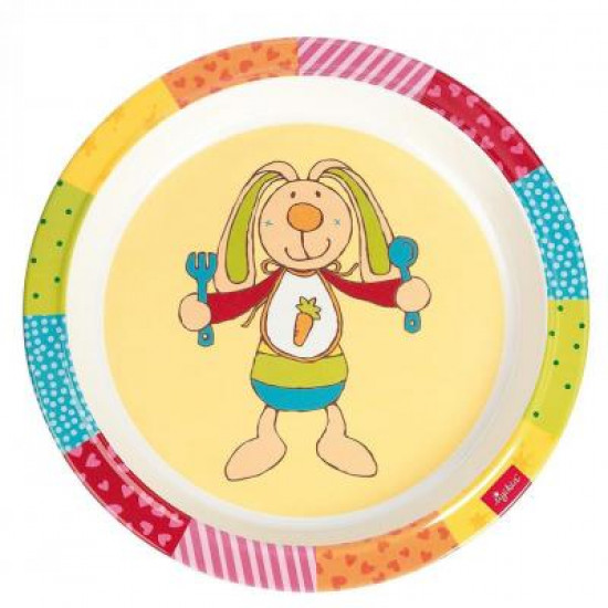 Набор детской посуды sigikid Тарелка Rainbow Rabbit (24441SK) Набор детской посуды sigikid Тарелка Rainbow Rabbit (24441SK)