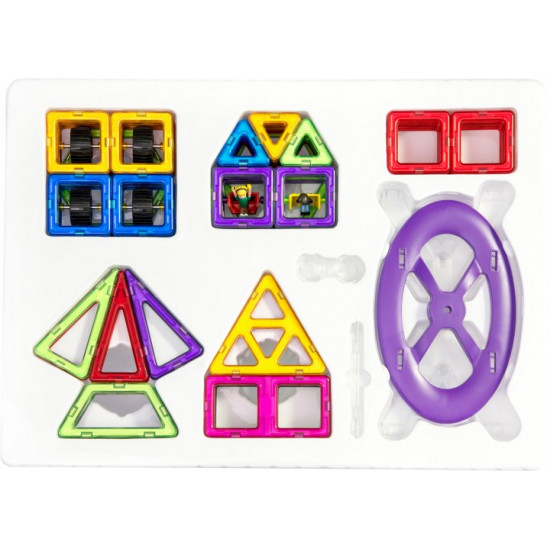 Magnetic construction set Magplayer 112 elements (MPB-112) Magnetic construction set Magplayer 112 elements (MPB-112)