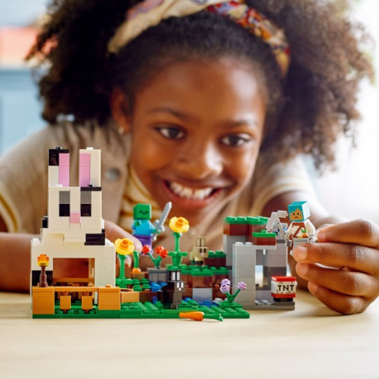 LEGO Minecraft Rabbit Ranch Constructor 340 pieces (21181) LEGO Minecraft Rabbit Ranch Constructor 340 pieces (21181)