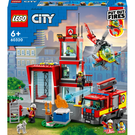 LEGO City Fire Station 540 pieces (60320) LEGO City Fire Station 540 pieces (60320)
