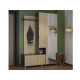 Entrance hall made of Reprise chipboard 1400x375x2090 mm anthracite/artisan oak Svit Mebliv Entrance hall made of Reprise chipboard 1400x375x2090 mm anthracite/artisan oak Svit Mebliv