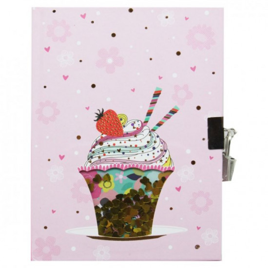Notepad with lock Milkshake MiC (W361947) (177062) Notepad with lock Milkshake MiC (W361947) (177062)
