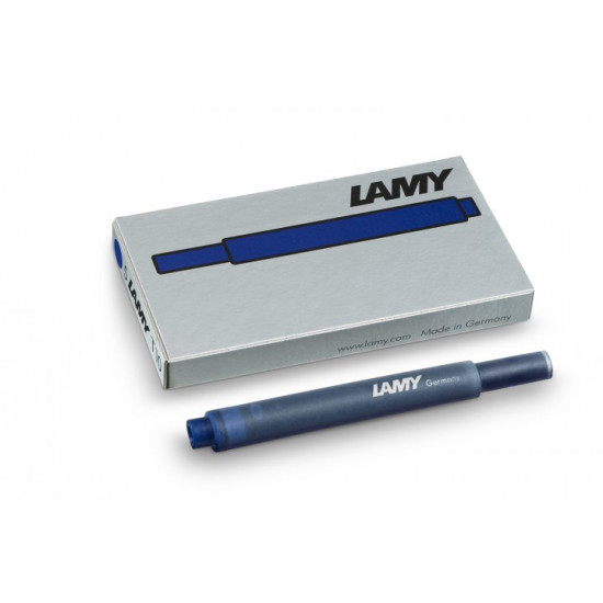 Set of ink cartridges Lamy T10 Dark blue (5 pcs.) (1610655) Set of ink cartridges Lamy T10 Dark blue (5 pcs.) (1610655)