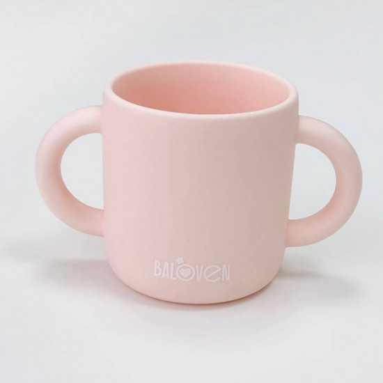 Набір дитячого силіконового посуду Soft Pink Набір дитячого силіконового посуду Soft Pink