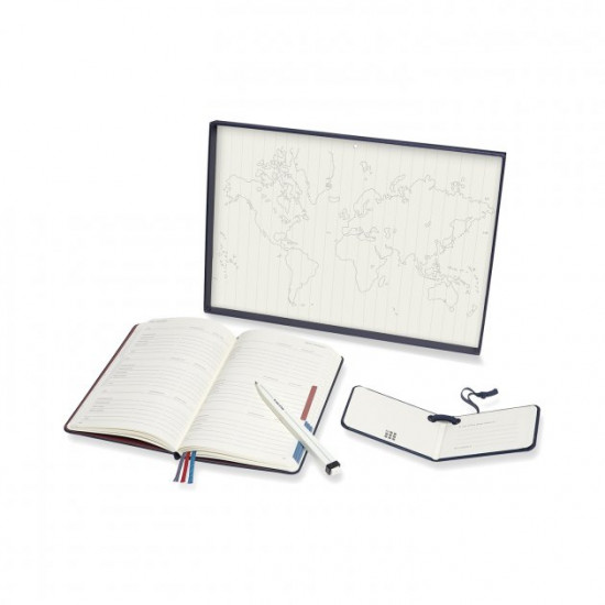 Dial Moleskine Voyager Blue (Voyager Notebook + Go Pen + Luggage Tag) (8058647629858) Dial Moleskine Voyager Blue (Voyager Notebook + Go Pen + Luggage Tag) (8058647629858)