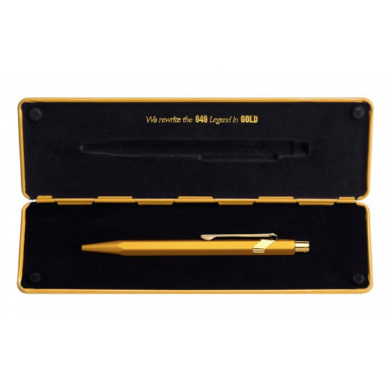 Ручка Caran d'Ache 849 Золотиста + box (7630002316828) Ручка Caran d'Ache 849 Золотиста + box (7630002316828)