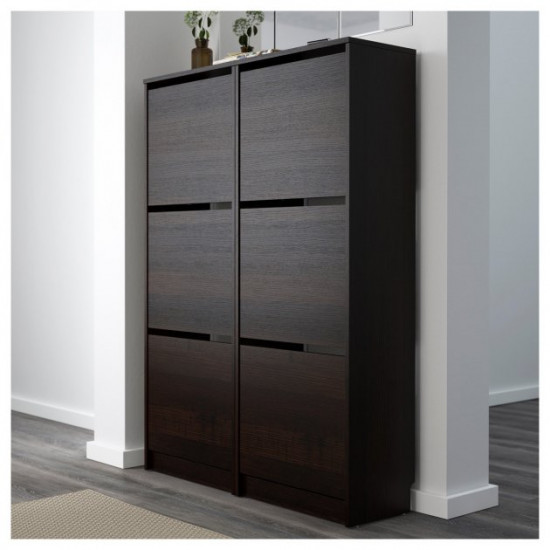 Sideboard BISSA 49x135 cm IKEA 502.484.28 black/brown Sideboard BISSA 49x135 cm IKEA 502.484.28 black/brown
