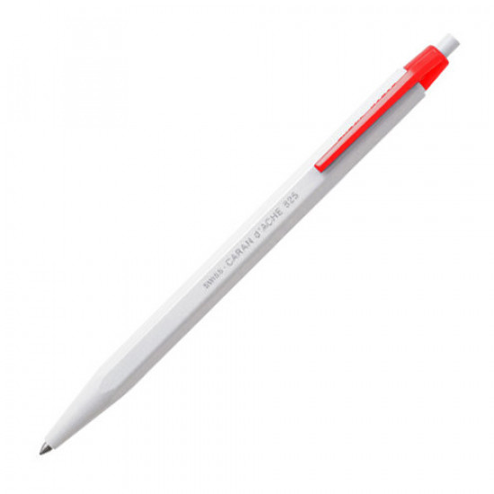 Ручка Caran d'Ache 825 Eco Червона кліпса (7610186027093) Ручка Caran d'Ache 825 Eco Червона кліпса (7610186027093)