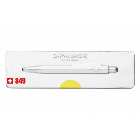 Ручка Caran d'Ache 849 Pop Line Fluo Жовта + box (7630002316811) Ручка Caran d'Ache 849 Pop Line Fluo Жовта + box (7630002316811)