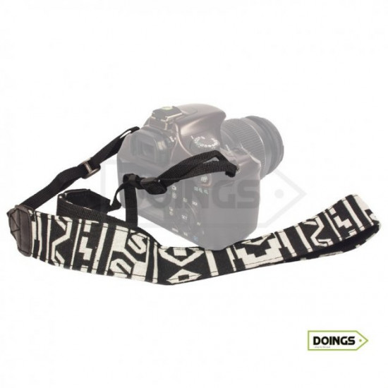 Ремінь нашійний для фотокамери - Ethnic Straps BW Ремінь нашійний для фотокамери - Ethnic Straps BW