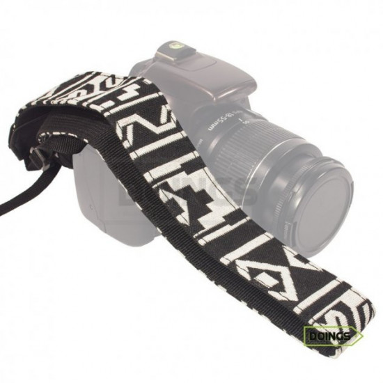 Ремінь нашійний для фотокамери - Ethnic Straps BW Ремінь нашійний для фотокамери - Ethnic Straps BW