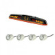 Парктроник Cyclone SJ-4D Silver Парктроник Cyclone SJ-4D Silver