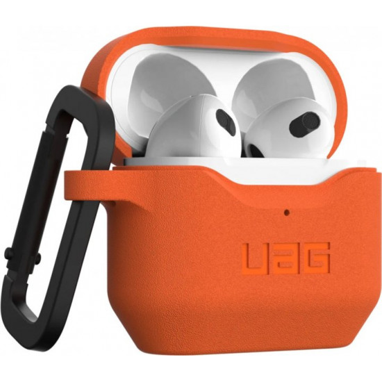 Case UAG for Apple Airpods 3 Std. Issue Silicone_001 (V2) Orange (10292K119797) Case UAG for Apple Airpods 3 Std. Issue Silicone_001 (V2) Orange (10292K119797)