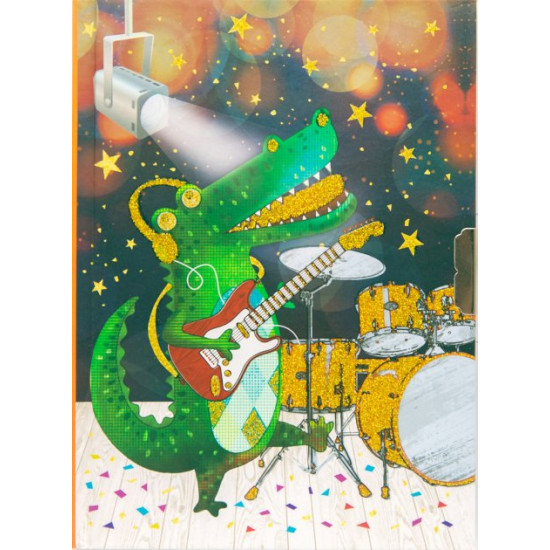 Notepad with lock Malevaro Croco A6+ 56 sheets per line (362025-U) Notepad with lock Malevaro Croco A6+ 56 sheets per line (362025-U)