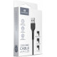 Cable ArmorStandart AR88 USB to Lightning 2.4 A 1 m Black (ARM60009) Cable ArmorStandart AR88 USB to Lightning 2.4 A 1 m Black (ARM60009)