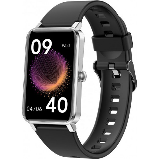 Смарт-годинник Globex Smart Watch Fit Silver (4820183720801) Смарт-годинник Globex Smart Watch Fit Silver (4820183720801)
