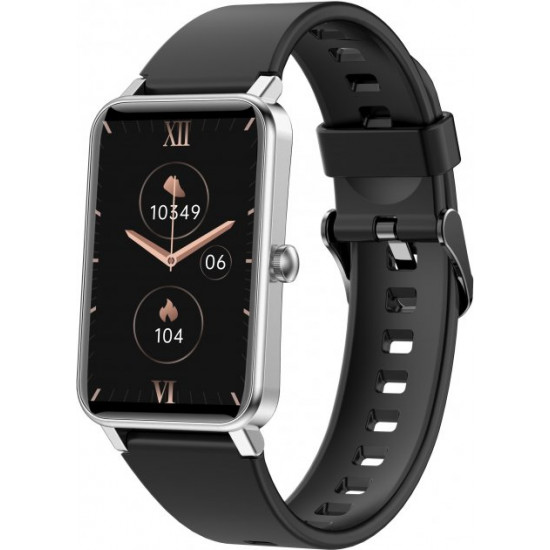 Смарт-годинник Globex Smart Watch Fit Silver (4820183720801) Смарт-годинник Globex Smart Watch Fit Silver (4820183720801)