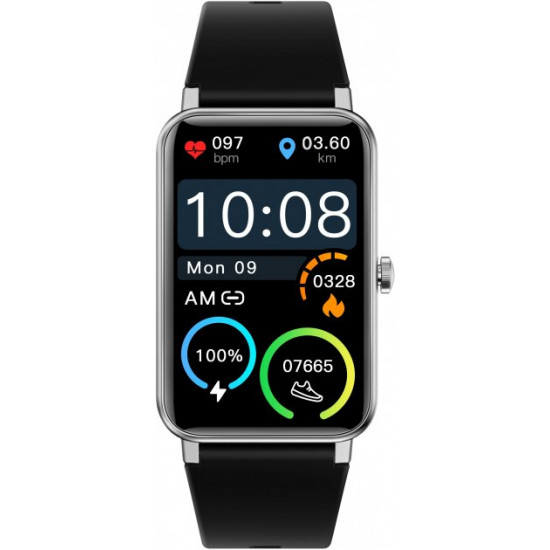 Смарт-годинник Globex Smart Watch Fit Silver (4820183720801) Смарт-годинник Globex Smart Watch Fit Silver (4820183720801)