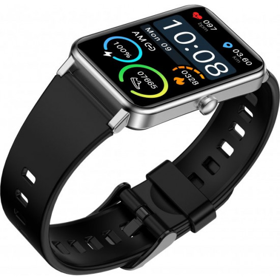 Смарт-годинник Globex Smart Watch Fit Silver (4820183720801) Смарт-годинник Globex Smart Watch Fit Silver (4820183720801)