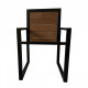 Chair-chair HomeDeco in Loft style Thermo - ash Chair-chair HomeDeco in Loft style Thermo - ash