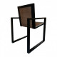 Chair-chair HomeDeco in Loft style Thermo - ash Chair-chair HomeDeco in Loft style Thermo - ash