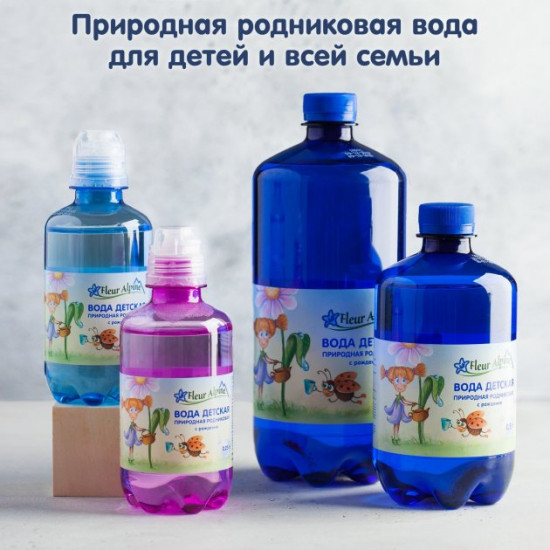 Вода питна дитяча Fleur Alpine 0.25 л (9120008381145) - PINK Вода питна дитяча Fleur Alpine 0.25 л (9120008381145) - PINK