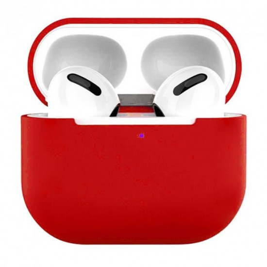  Красный силиконовый Чехол для наушников AirPods 3 QA Case