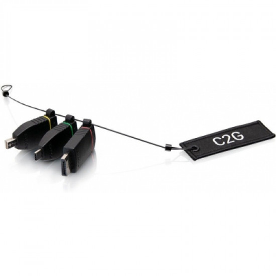 Перехідник C2G Ring HDMI для міні DP DP USB-C kit (CG84268) Перехідник C2G Ring HDMI для міні DP DP USB-C kit (CG84268)