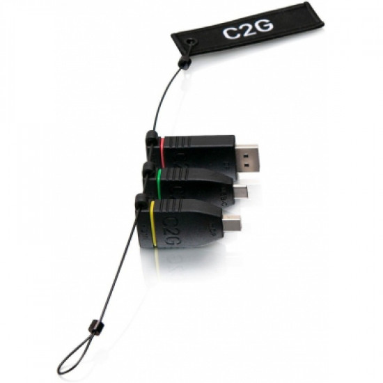 Перехідник C2G Ring HDMI для міні DP DP USB-C kit (CG84268) Перехідник C2G Ring HDMI для міні DP DP USB-C kit (CG84268)
