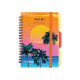 Notebook Optima Miami 100 l with dividers B6 cage (O20358-18) Notebook Optima Miami 100 l with dividers B6 cage (O20358-18)