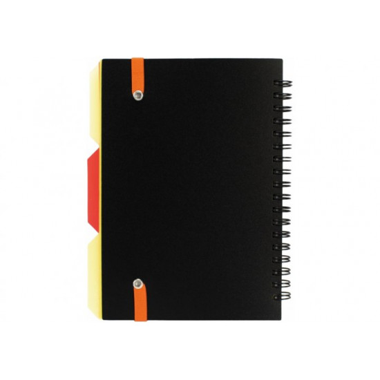 Notebook Optima Miami 100 l with dividers B6 cage (O20358-18) Notebook Optima Miami 100 l with dividers B6 cage (O20358-18)